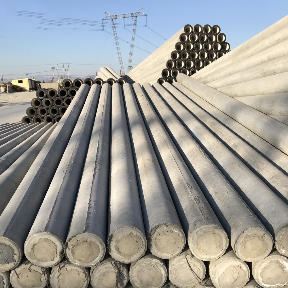 绥化190×18米非预应力水泥电线杆